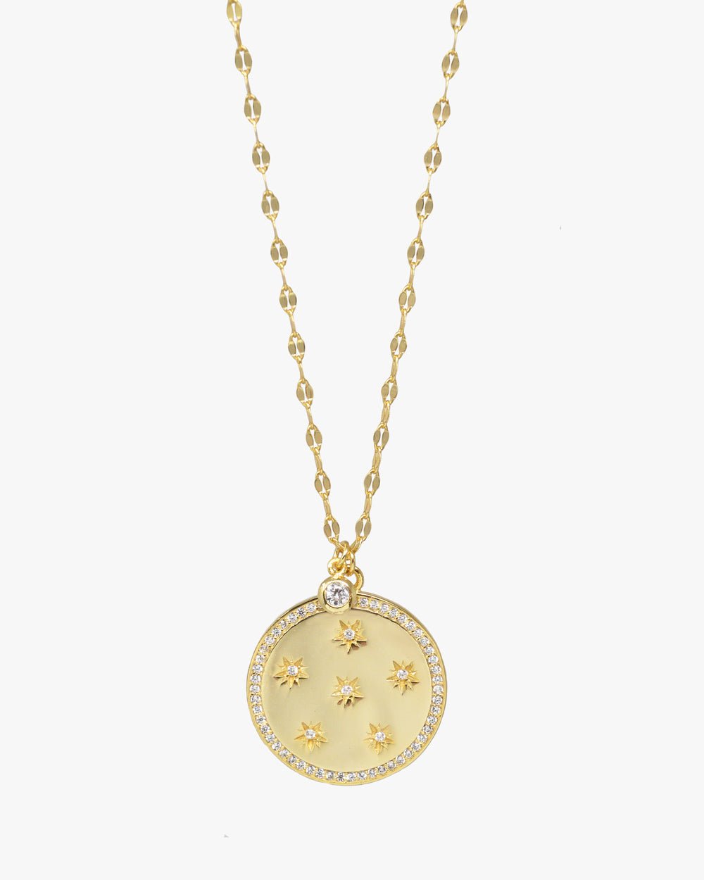 ZARA LONG CHAIN STAR PENDANT - Shop Cupcakes and Cashmere